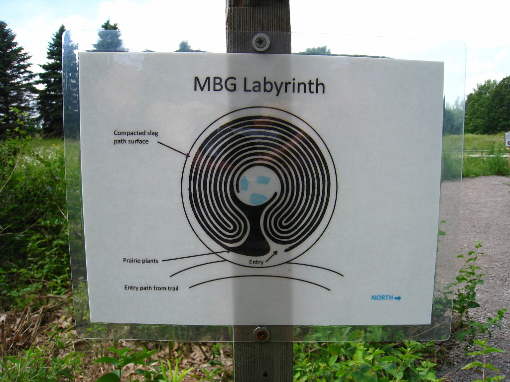 Matthaei Botanical Gardens 2010 0645.jpg - New in 2010 is the MBG Labyrinth.